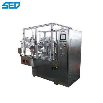 Máquina automática de llenado y sellado de mangueras para alimentos